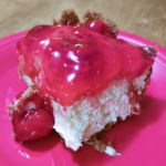 Almost sugar free cherry cheese cake dessert.