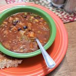 A Guilt Free Vegetable Soup with Turkey and Cabbage